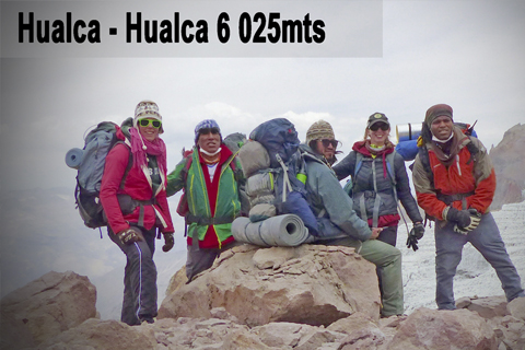 2016 climbing with friens Hualca Hualca