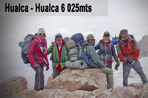 Climbers colca