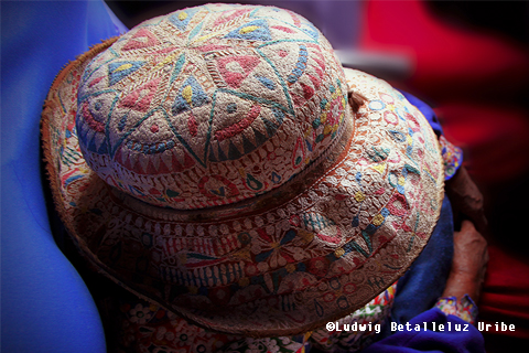 Traditional hat cabanaconde