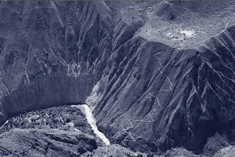 trekking trail colca canyon trekking trail colca canyon